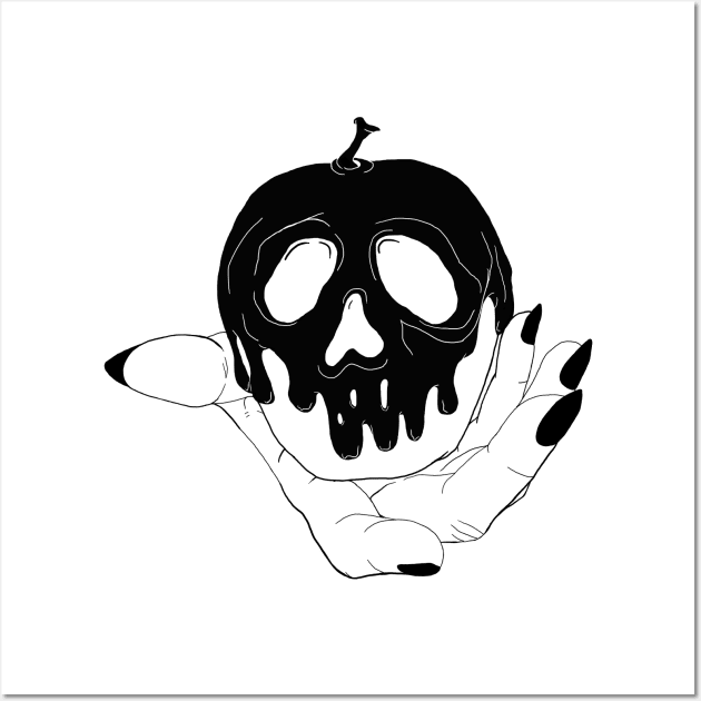 Poison Apple Wall Art by Empty.Illustration